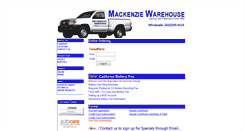 Desktop Screenshot of mackorder.com